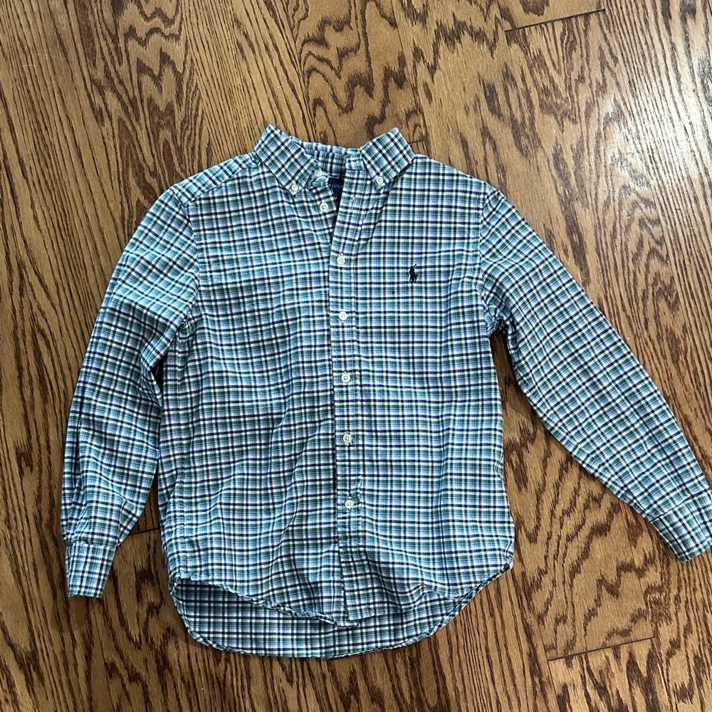 Like new boys Ralph Lauren button down